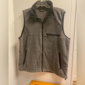 Eddie Bauer gray vest size xl tall guc